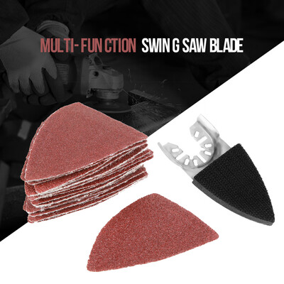 

Greensen 82pcs Sanding Kit Oscillating Multi Tool Sand Pad for Bosch Stanley Multimaster Makita Dremel
