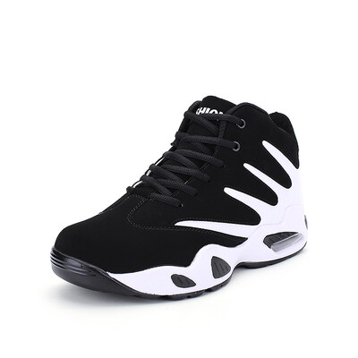

2019 autumn&winter warm mens basketball shoes increased in the middle of the Korean casual shoes students running shoes men