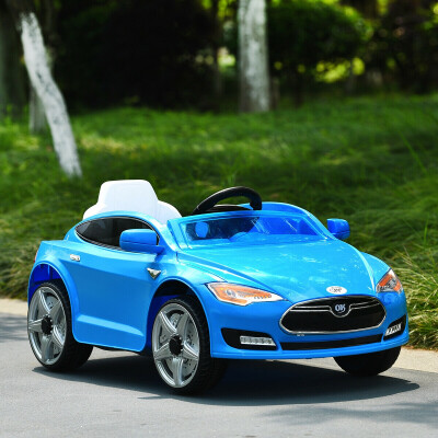 

6V Kids Ride On Car with Parent Control MP3 Music-Blue