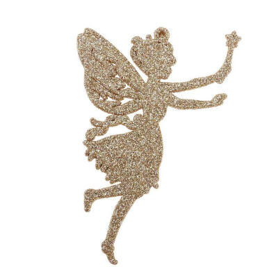 

12pcs Flower Fairy Glitter Powder Christmas Tree Ornaments Party Home Decor