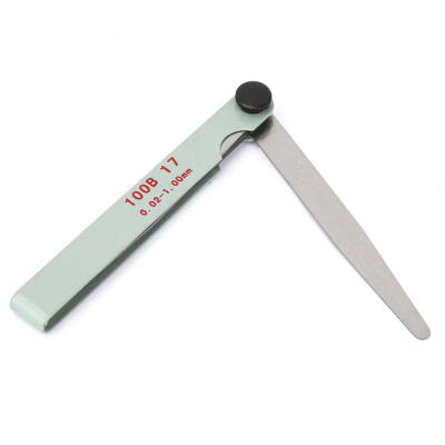 

Greensen 17 Blades Feeler Gauge Metric 002-100mm Thickness Stainless Steel Gap Measurement Tool