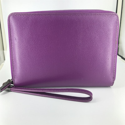 

2019 new leather multi-functional lady clutch bag mobile phone card bag wallet