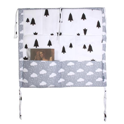 

Promotion muslin tree Brand Baby Cot Bed Hanging Storage Bag