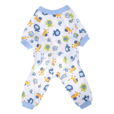 

Horse Printing Pet Dog Pajamas Jumpsuit Cotton Puppy Sleep Coat Clothes