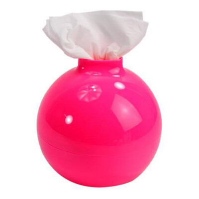 

Plastic Round Tissue Box Roll Paper Canister Tissue Holder Container Tissue Storage Box Case Funny Toilet Paper Pot Holder