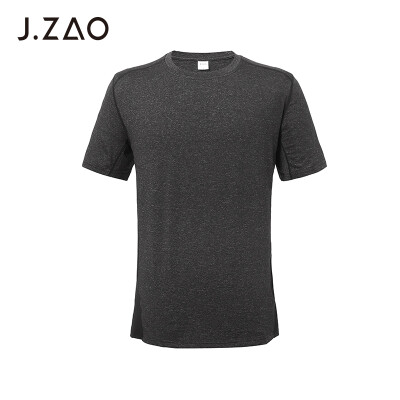 

Tokyo Tokyo JZAO Mens Sports Short Sleeve T-Shirt Mesh Breathable Cool Sports Short Sleeve Dark Gray XL