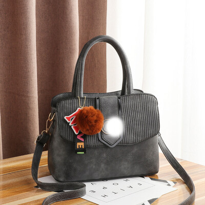 

2019 spring new fashion handbag female bag casual wild lady bag shoulder bag
