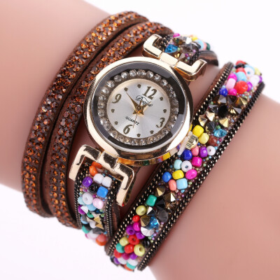 

Duoya D137 Women Circle Watch Ball Casual Fashion Wrist Watch