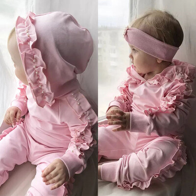

Toddler Kid Baby Girl Infant Clothes Hoodies Tops Pants Outfits Set Tracksuit