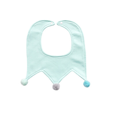 

1PC Baby Cotton Crown Waterproof Burp Baby Bibs Girls Lovely Bib Infant Saliva Towels Bibs