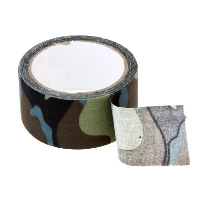 

10m Outdoor Water Repellent Camouflage Cotton Cloth Tape Outdoor Hiking Camping Hunting Cycling Camouflage Tape