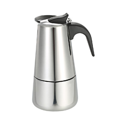 

Stainless Steel Espresso Percolator Coffee Stovetop Maker Mocha Pot for Use on Gas or Electric Stove