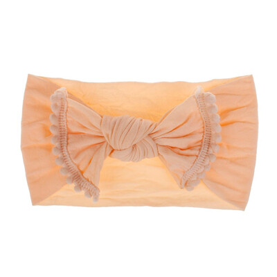 

SUNSIOM Soft Baby Girls Kids Toddler Bow Hairband Headband Turban Big Knot Head-Wrap
