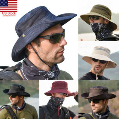

US Men Women Arctic Breathable Hat Heatstroke UV Protection Sunshade Cooling Cap