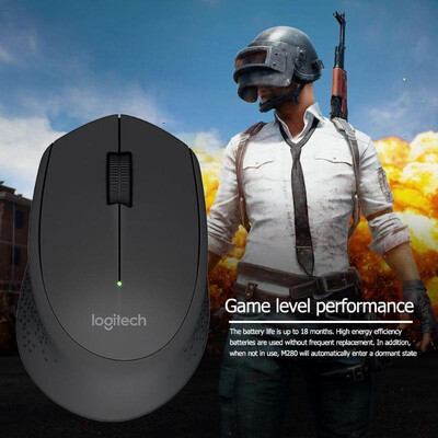 

Logitech M280 Wireless Mouse 1000DPI 3 Buttons Optical Mice wUSB Receiver