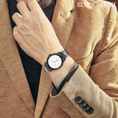 

Gobestart Stainless Steel Sport Quartz Hour Wrist Analog Watch Fashion Mens Watches