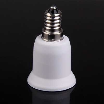 

E14 to E27 LED Halogen Light Base Lamp Bulbs Socket Adapter Converter
