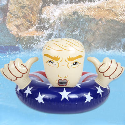 

Greensen Inflatable Pool Float Donald Trump Inflatable Swimming Float Swim Ring Pool Party Accessory