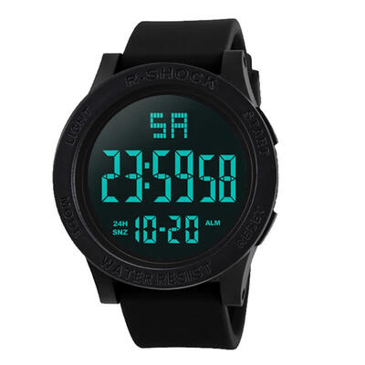 

Mens Sports Electronic Digital Wrist Watches LED Waterproof Outdoors Clock