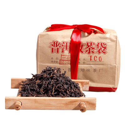 

Tea cooked tea 2006 raw materials a handful of 500g old Puer loose tea