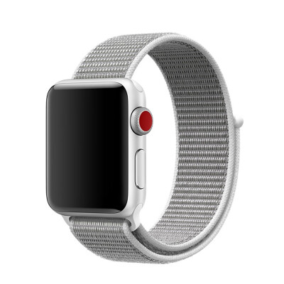 

Sports Nylon Hook And Loop Strap Watchband For Apple Watch 432
