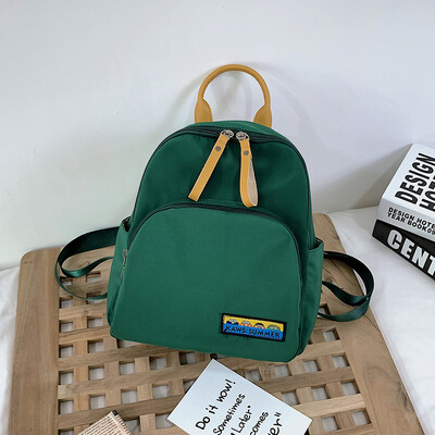 

Backpack female 2019 new Korean version of the tide Oxford cloth small backpack ladies nylon wild fashion canvas bag