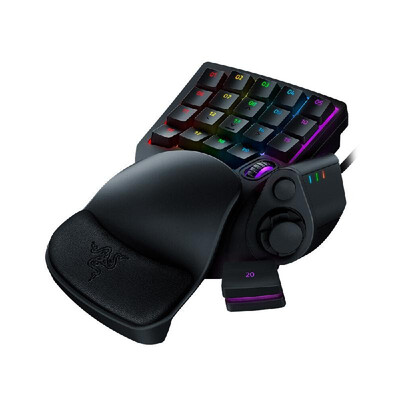 

Razer Tartarus V2 Mechanical Keyboard 32 Progammable Keys Wired Gaming Keyboard Left-hand Detachable Palm Rest Mid-Height Keycap B