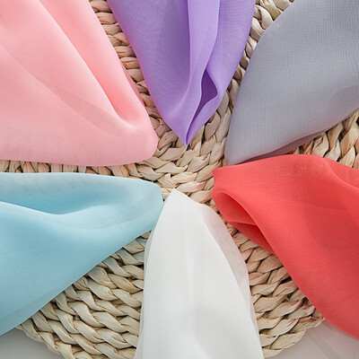 

XIN TE FANG ZHI 100D chiffon yarn for womens suits dresses tops fabrics linings printing stamping finishing 6011