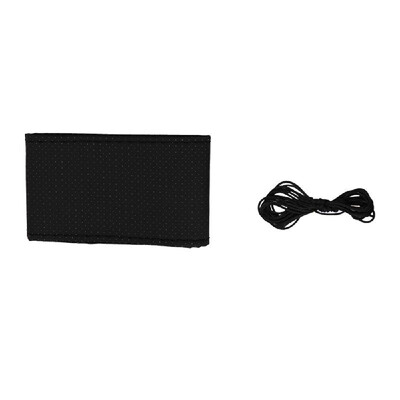 

Car DIY Steering Wheel Cover PU Leather Soft Fiber Leather Braid on the Steering-wheel of Car Interior Accessories Breathable 360m