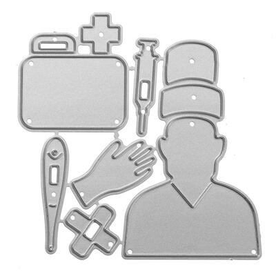

Metal Cutting Dies Stencils for DIY Scrapbooking Photo Album Doctor Emboss