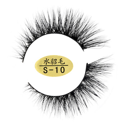 

〖Follure〗Natural 3D Eyelashes 100 faux Mink Hand-made False Lashes Soft 1 Pair
