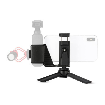 

Handheld Phone Holder Mobile Phone Clip Bracket with Cold Shoe Mini Tripod Stand Expansion Accessories for DJI OSMO Pocket Handhel