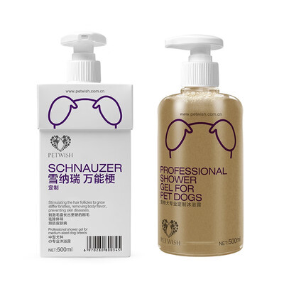 

Schnauzer special shower gel