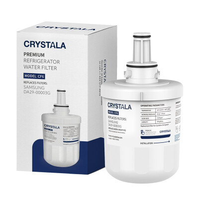 

Crystala Filters DA29-00003G Refrigerator Water Filter Replacement for Samsung DA29-00003GDA29-00003A by Glacier Fresh