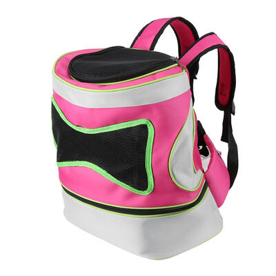 

Folding Breathable Mesh Pet Carrier Bag Dogs Cats Outdoor Travel Backpack