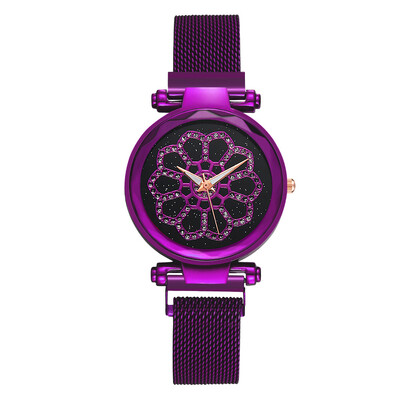 

Fashion Quartz Watches Women Luxury Ladies Stainless Steel Megnetic Wrist Watch Rose Gold Watches Female Clock Relogio Feminino