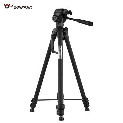 

WF WT-3560 Portable Photography Tripod Stand Aluminum Alloy Max Load 3kg66lbs Max Height 1675cm with 14 Inch Screw Quick Rel