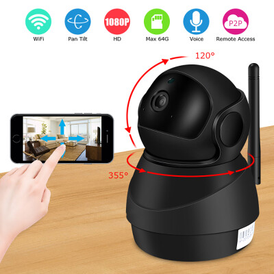 

HD 1080P Wireless IP Camera Home CCTV Security System Network Night Vision WiFi