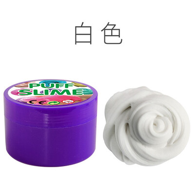 

Suave espuma de lodo arcilla bola suministros DIY luz suave de algodón encantos Baba frutas Kit de nube de estrés juguetes de los
