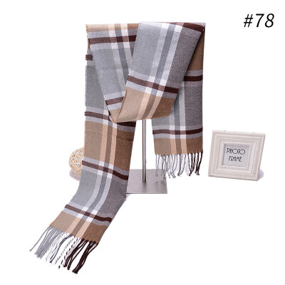 

New autumn&winter childrens scarf plaid cashmere boys&girls childrens scarves baby tide warm scarf wholesale