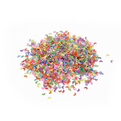 

1200pcs DIY Colorful Moon Glitter Nail Art Charm Shining Nail Decoration