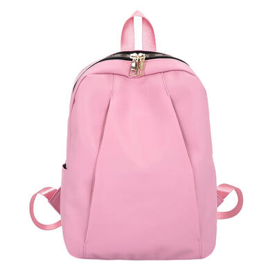 

Double Zipper Nylon Women Backpack Fashion Teenage Girls Lady Shoulder Bag