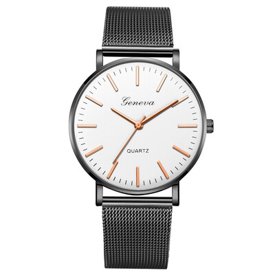 

Korean fashion trend mens watch alloy series new watch