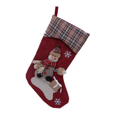 

Christmas Stockings Gift Bag Ornament Home Party Tree Hanging Pendant Decor