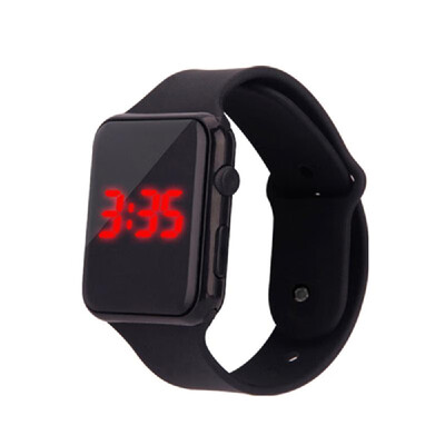 

Student Fashion Rectangle Watch Intelligent Electronic LED Watch