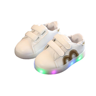 

Children Shoes Girls Boys Lightening Sport Shoes Antislip Soft Bottom Kids Baby Sneaker Casual Flat Sneakers New Arrival