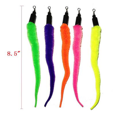 

5pcs Colorful Pet Cat Teaser Kitten Jump Training Toy Colorful Feather Cat Wand Cat Catcher Teaser Stick Cat Interactive Toys