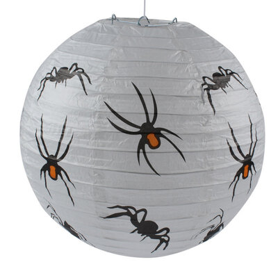 

New Hot Halloween Paper Pumpkin Witch Spider Hanging Lantern Light Lamp Party Decoration Funny Gift
