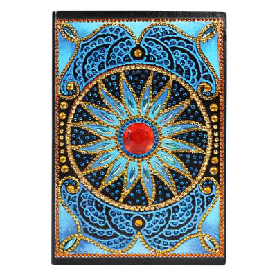 

DIY Mandala Special Shaped Diamond Painting 60 Sheets A5 Office Notebook