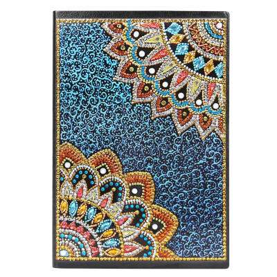 

DIY Mandala Special Shaped Diamond Painting 60 Sheets Students A5 Notebook